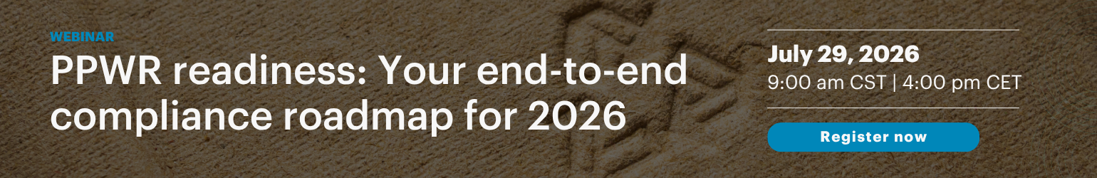 PPWR readiness: your end-to-end compliance roadmap for 2026
